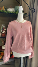 Load image into Gallery viewer, Pink Pullover Sweatshirt