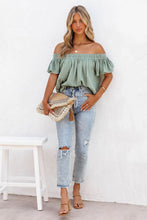Load image into Gallery viewer, Dakota off shoulder blouse
