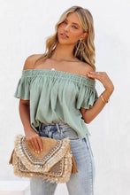 Load image into Gallery viewer, Dakota off shoulder blouse