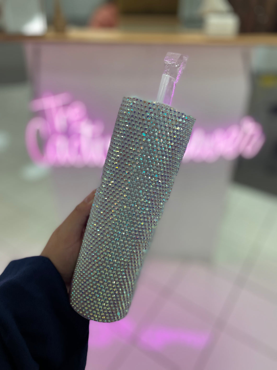Bedazzled tumbler