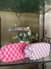 Load image into Gallery viewer, Checkered Pencil Bag
