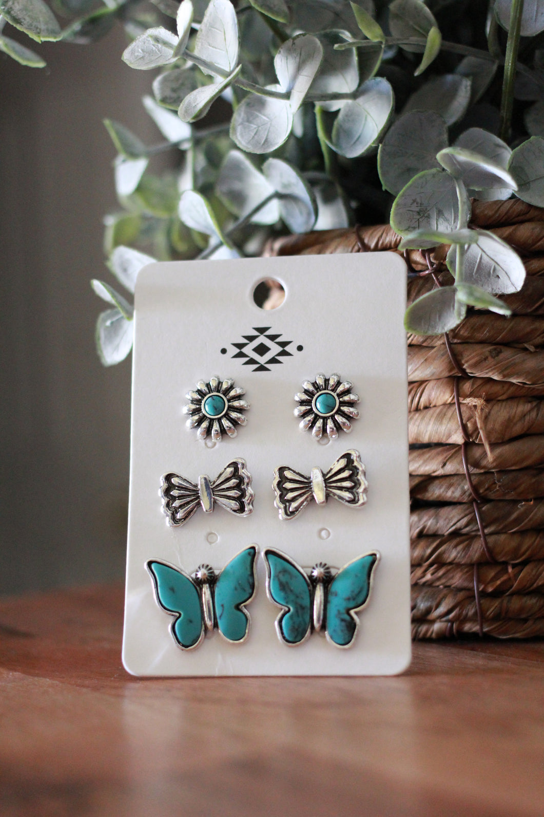 Butterfly Stud Set