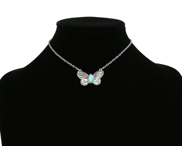 Butterfly Pendant Necklace
