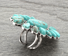 Load image into Gallery viewer, Natural Stone Adjustable Ring

