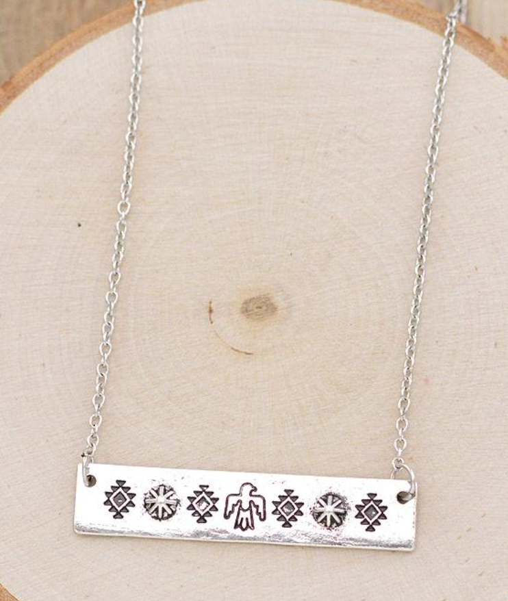 Thunderbird Bar Necklace