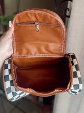 Load image into Gallery viewer, Checkered travel bag
