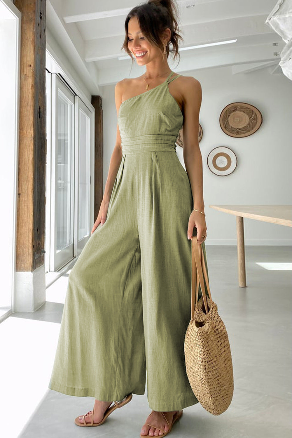 Sage jumpsuit