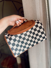 Load image into Gallery viewer, Checkered travel bag
