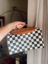 Load image into Gallery viewer, Checkered travel bag
