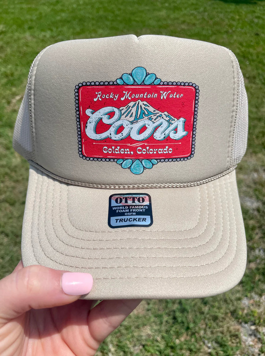 Coors trucker hat