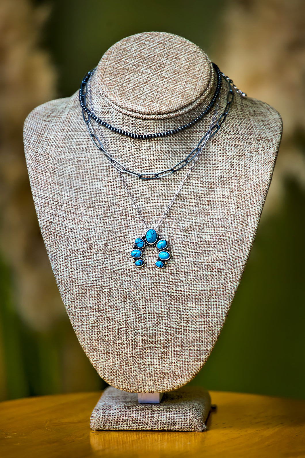 Layered Squash Necklace