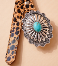 Load image into Gallery viewer, Cheetah Concho Belt
