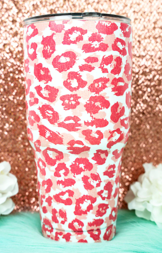 Pink Cheetah Tumbler