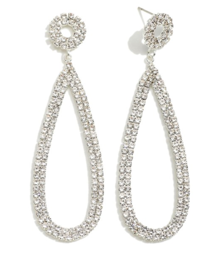 Rhinestone Teardrop