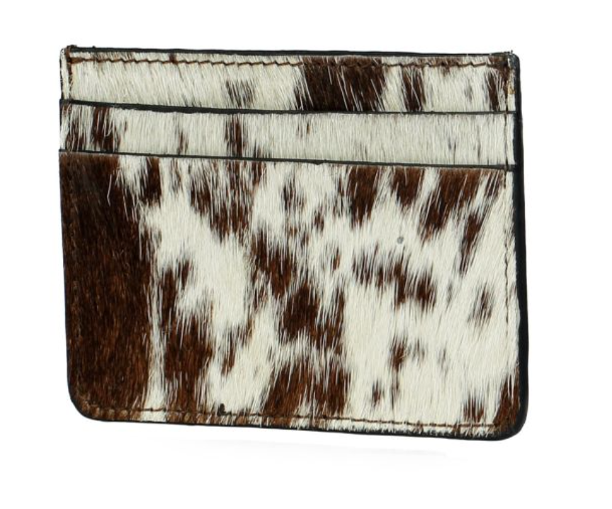 Texas Cowhide Credit Card Wallet
